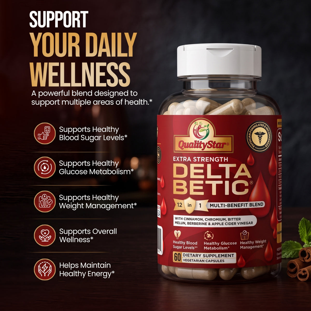 Delta Betic – Blood Sugar Support