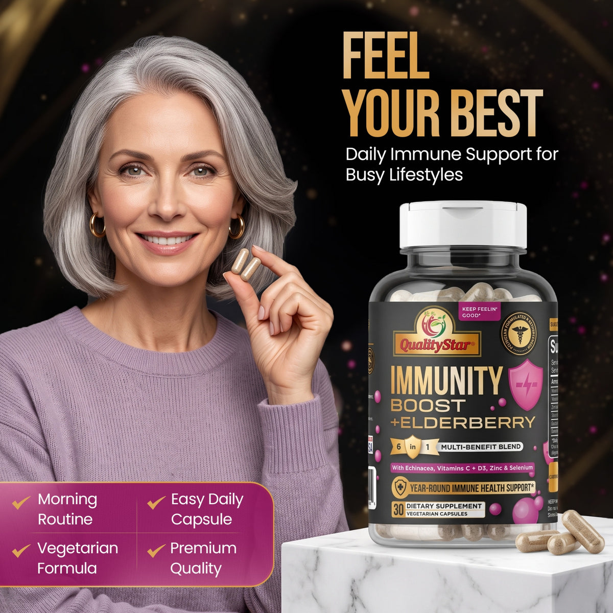 Immunity Boost + Elderberry