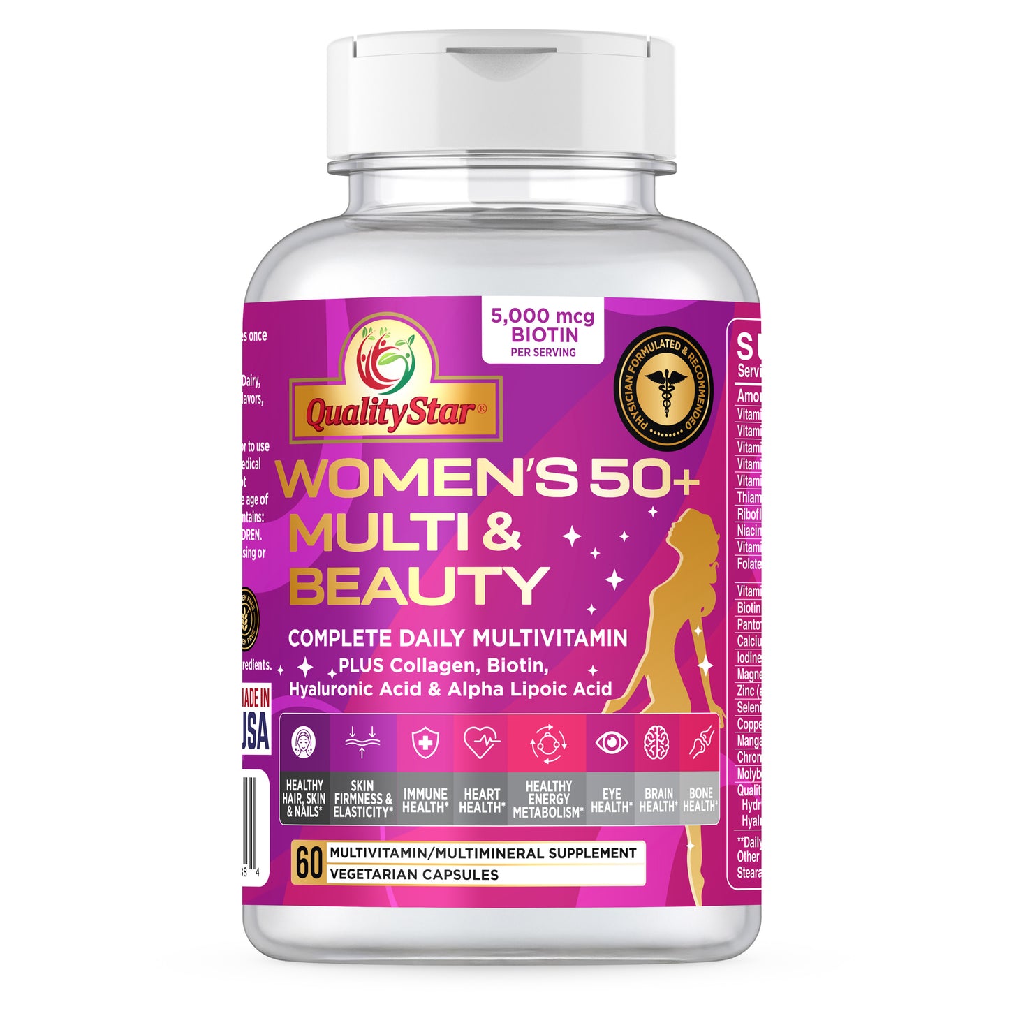 Women’s 50+ Multi & Beauty Support