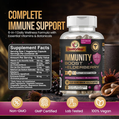 Immunity Boost + Elderberry