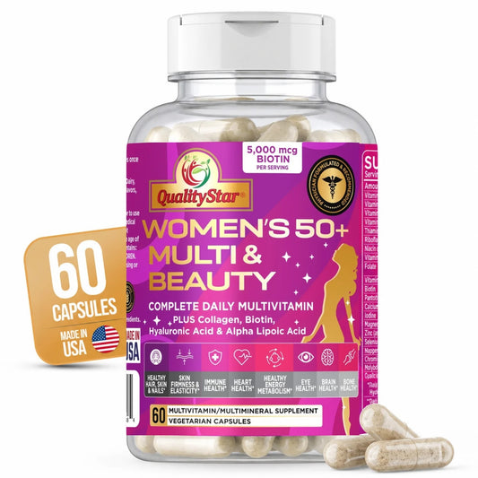 Women’s 50+ Multi & Beauty Support 