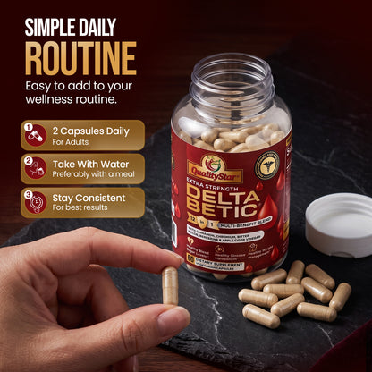 Delta Betic – Blood Sugar Support 