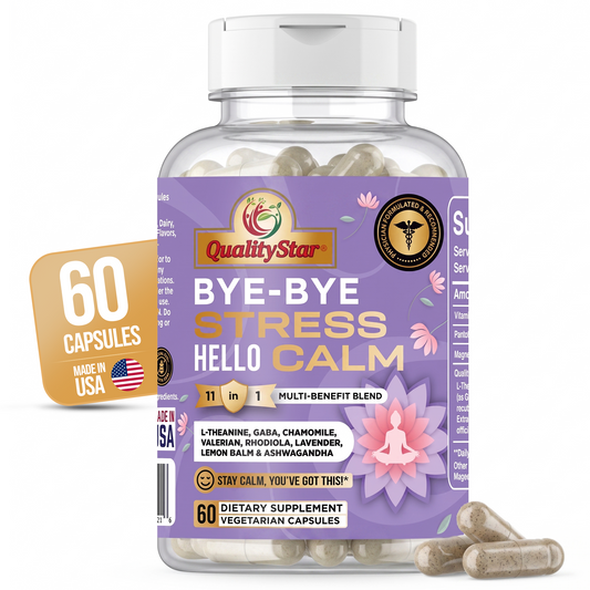 Bye Bye Stress Hello Calm