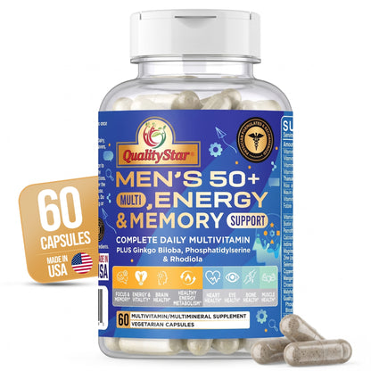 Men’s 50+ Multi, Energy & Memory Support