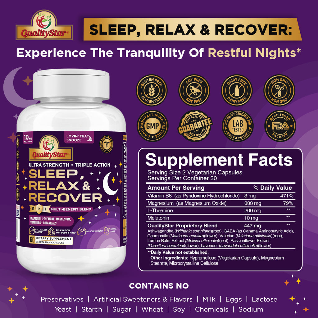 Sleep, Relax & Recover