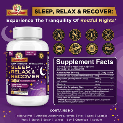 Sleep, Relax & Recover