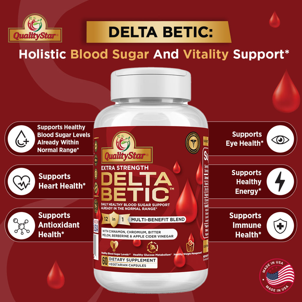 Delta Betic – Blood Sugar Support 